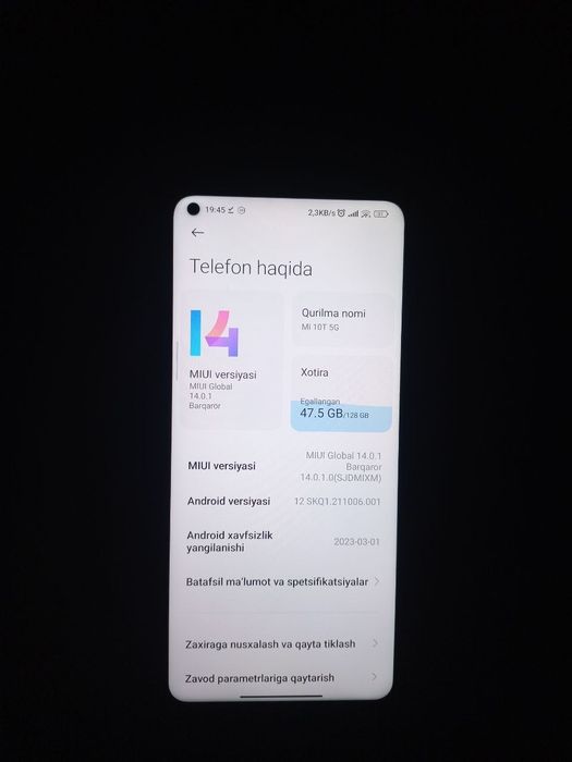 Mi 10t 5g orqasi sngan