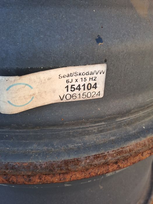 Джанти за VW.AUDI.SEAT.SKODA. 15 цола.
