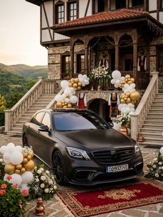 ПОД НАЕМ Mercedes-Benz S class 560 L BRABUS OPTIC 150€/час