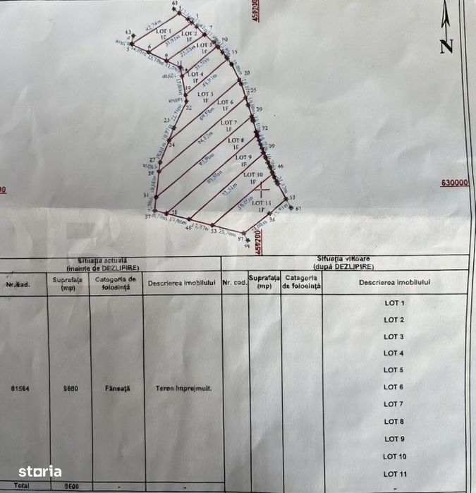 Viitor teren intravilan, parcele cu utilitati, Drumul Tarpiului