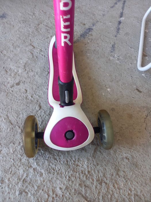 Детска сгъваема тротинетка Globber- розова