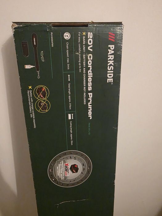 Minidrujba telescopica Parkside 20v sigilata