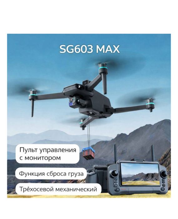 Дрон ZLL SG603MAX черный черный