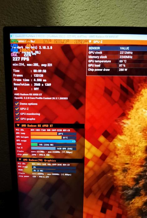 Asrock 6950XT Phantom gaming профилактирана на 28.03.2026.