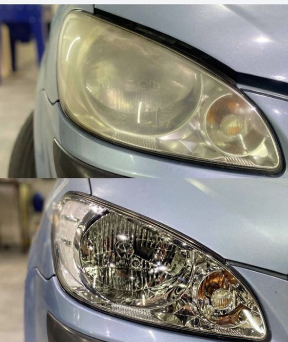 Би лед Bi led тюнинг фар полировка фар