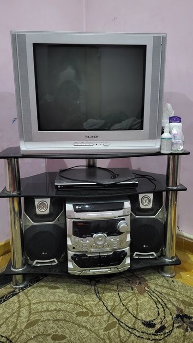 Телевизор ва музыкальный центр lg ва двд   сотилади
