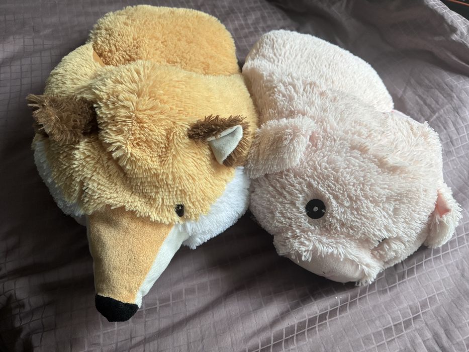 Гигантски плюшен детски пантоф