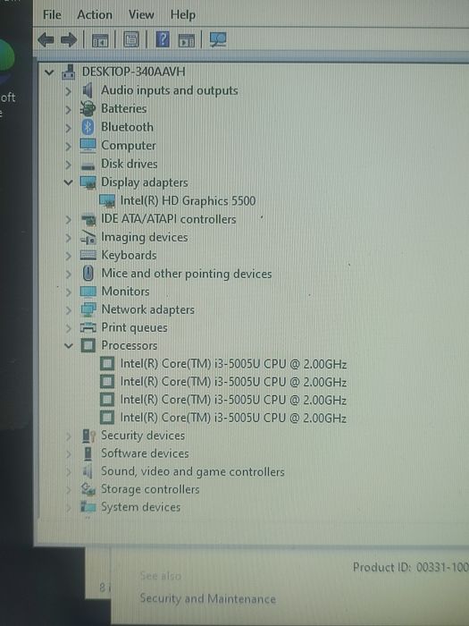 Laptop Gaming Lenovo Ideapad 100- Intel i3-5005u/4gb/128gb/Baterie 3h