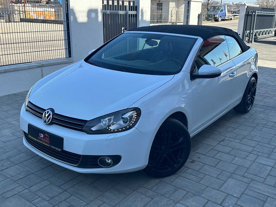VW Golf 6 cabrio 1,6 tdi 2012 full accept variante !