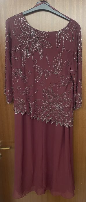 Rochie seara grena noua nr 48