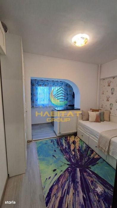 Oltenitei Romprim vanzare 4 camere renovat mobilat modern