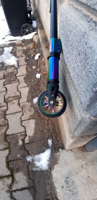 Обмен трюковой самокат фирмы BOBO