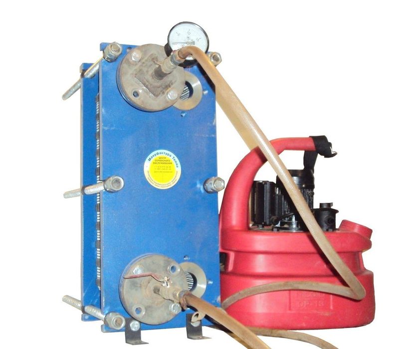 Промывка теплообмеников