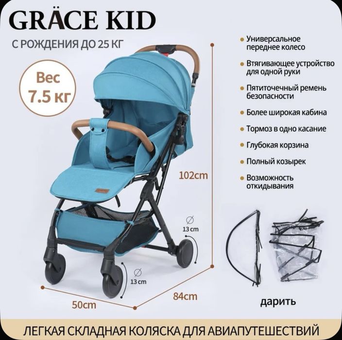 Детская прогулочная коляска