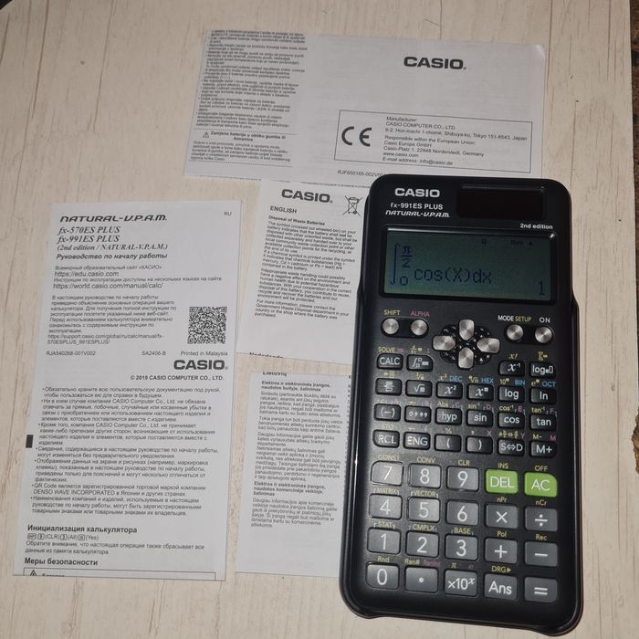 Casio FX991 ES PLUS 2nd edition