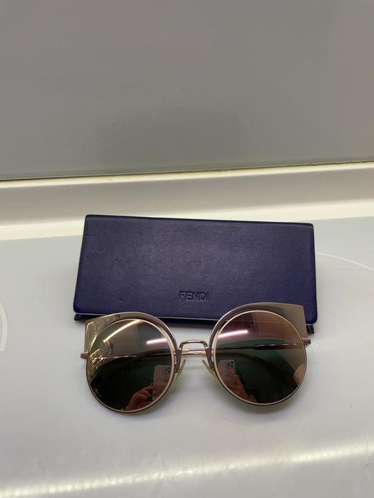 Vand ochelari Fendi roz oglinda