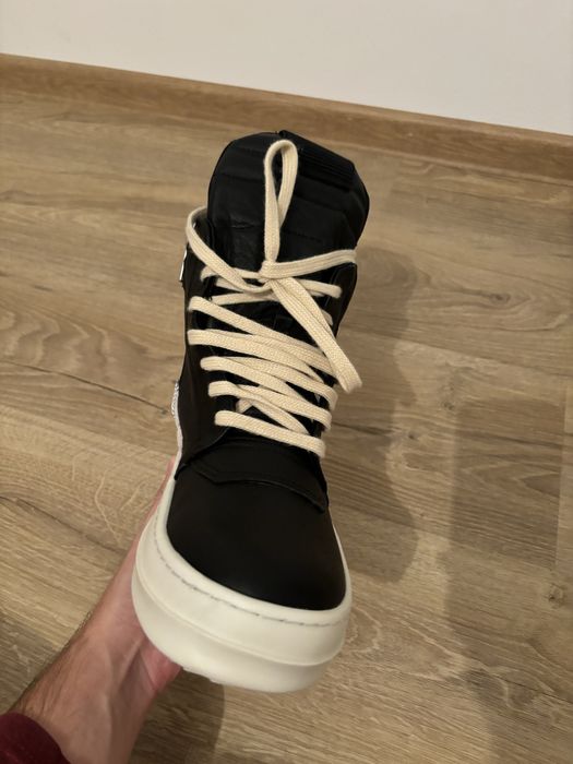 Rick Owens Geobasket(black/milk)