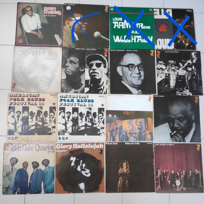 JAZZ плочи Louis Armstrong Ray Charles Charlie Parker български джаз