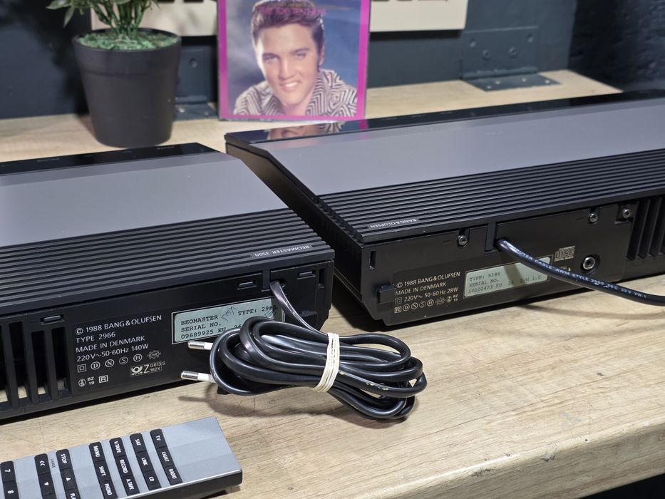 Sistem audio BANG & OLUFSEN, cd-player beogram cd 3500,receiver beomaster 3500, hifi stereo, telecomanda