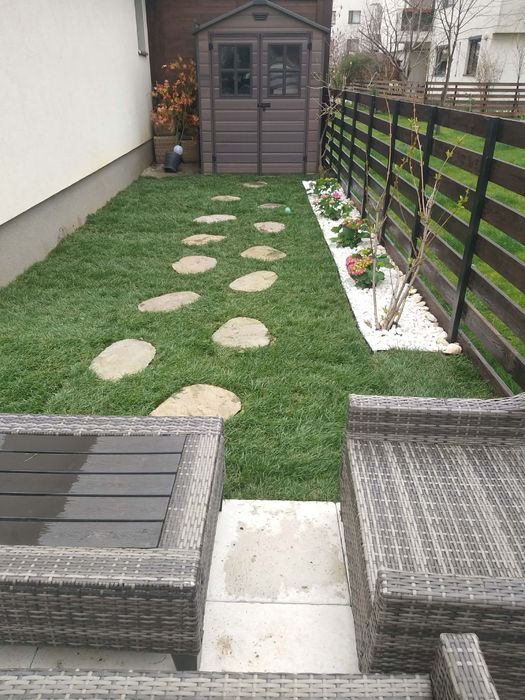 Gazon Rulou și Sistem de irigatii