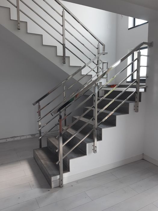 Balustrade inox.