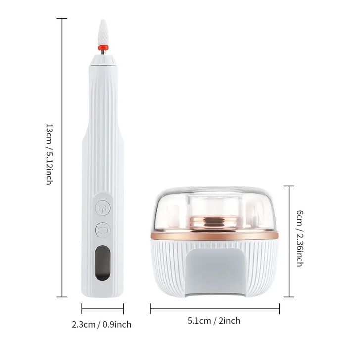 Преносима Електрическа пила, УВ лампа за нокти 2 в 1 маникюр и педикюр