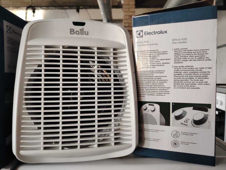 Продам б/у тепловентилятор Ballu
