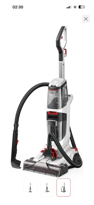 Пылесос Bio Wash белый