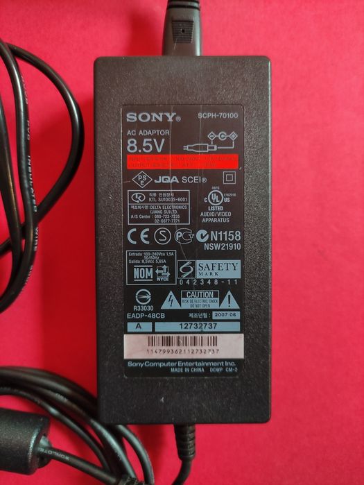 Оригинален адаптер захранване зарядно за PS2 ПС2 Playstation 2