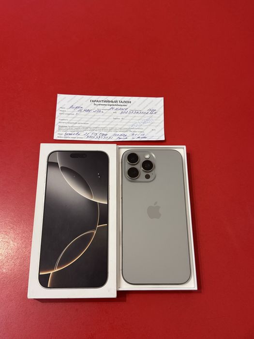 iPhone 16 Pro Max 256GB.89%.Идеал!