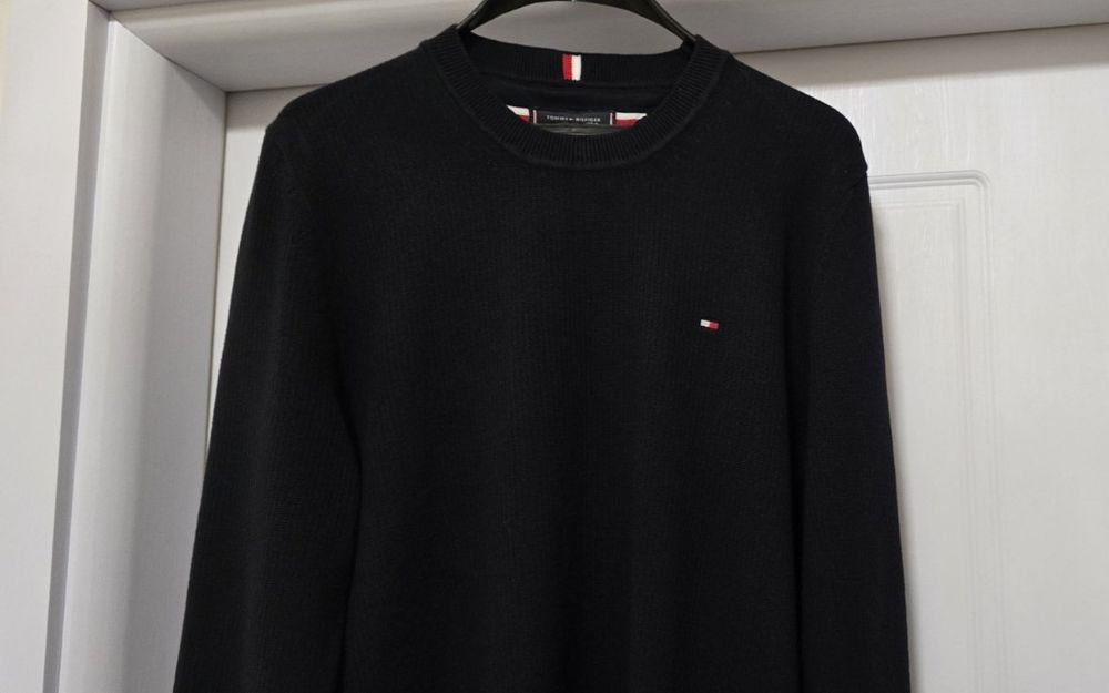 Нов. Мъжки оригинален пуловер.  TOMMY HILFIGER