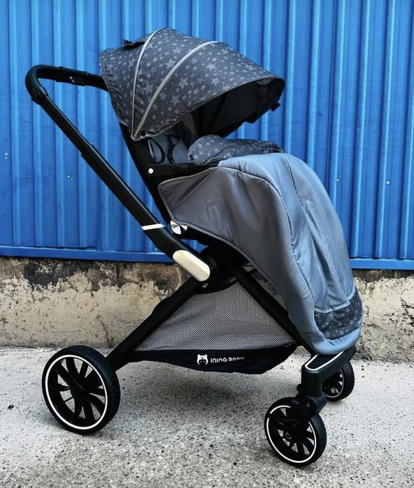 Детская коляска INING BABY 968 | 0–3 года | Лёгкая и удобная