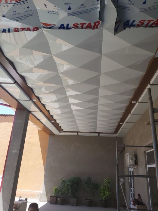 Монтаж алюкобонда плюс фасадные работы