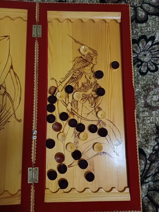 Массажер, нарды ручная работа