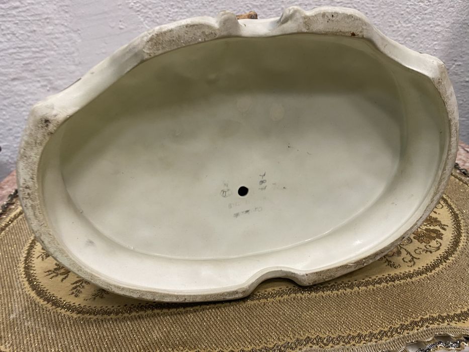 Стара италианска фигура от порцелан каподимонте