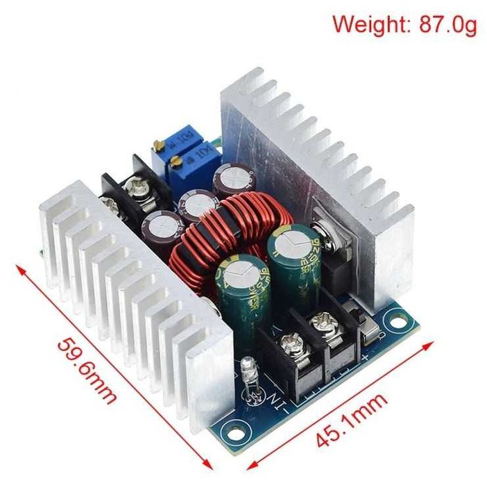 Sursa reglabila CC CV step down coboratoare 36V / 20A / 300W