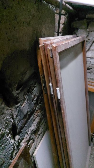 Окна чисто деревянные