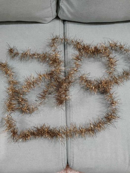 Beteală aurie,veche, sarmată anii '70