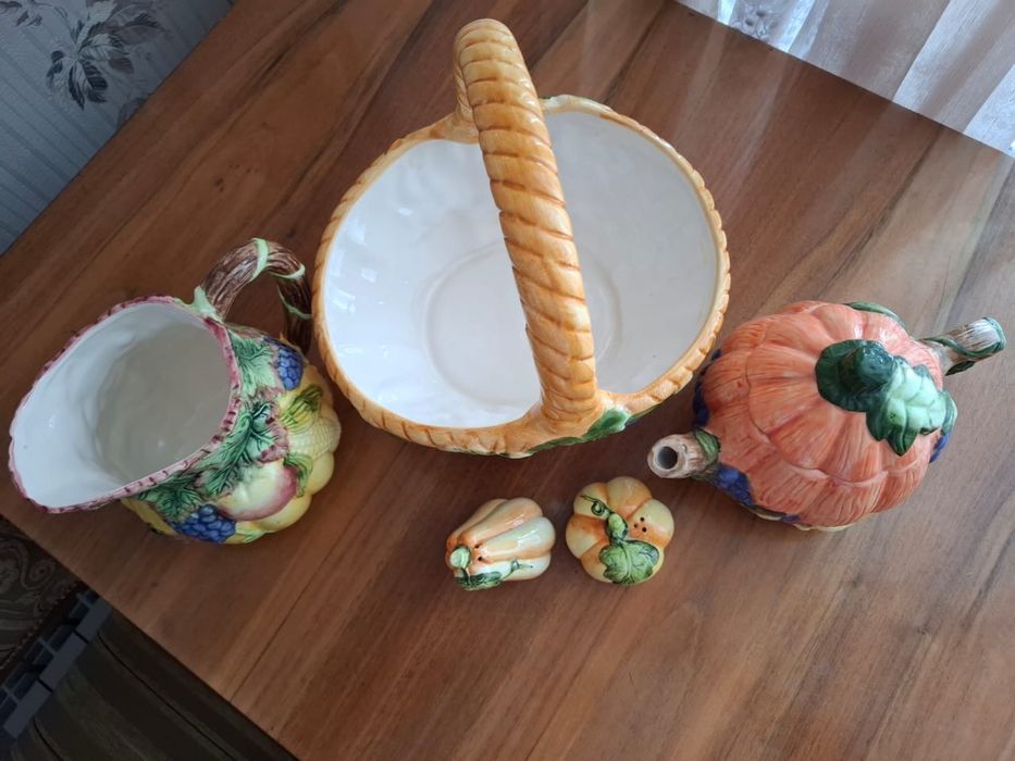 Вазы керамика комплект "ТЫКВА"