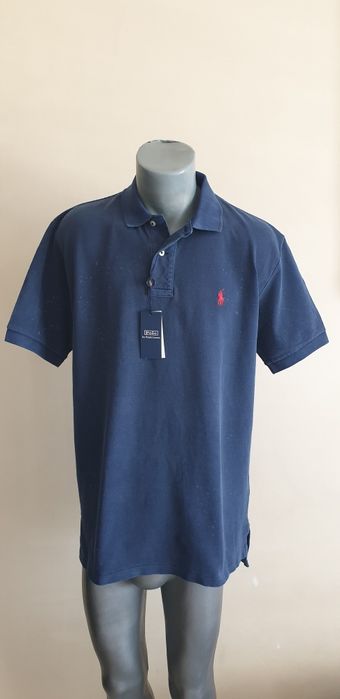 POLO Ralph Lauren Garment Dyed Pique Cotton  L ОРИГИНАЛ! Мъжка Тениска
