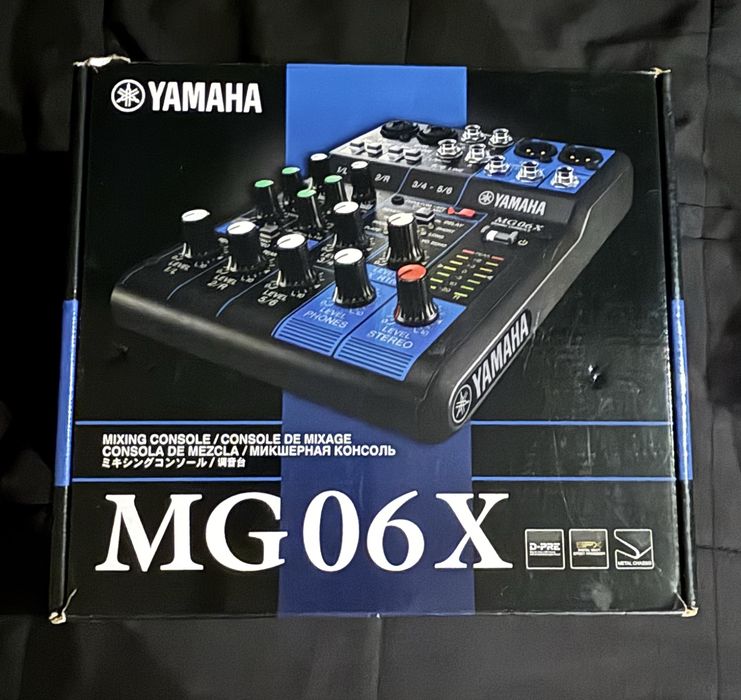 Mixer Yamaha MG06FX – funcționează impecabil