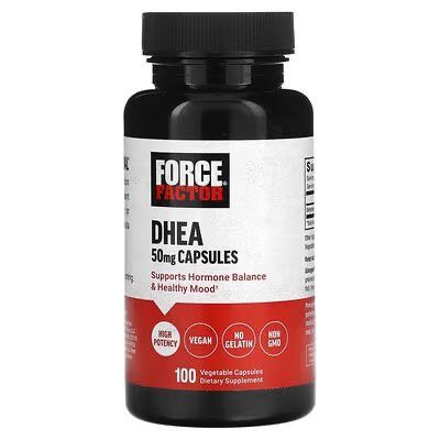 ДГЭА Force Factor 50мг 100 капсул DHEA из Америки
