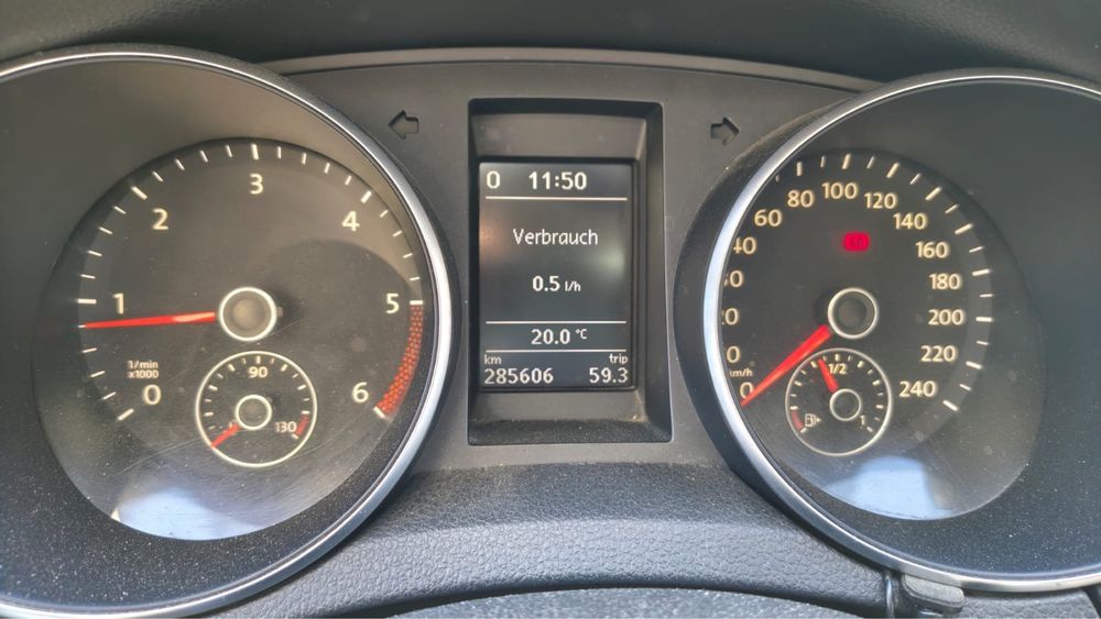 Golf 6 1.6 tdi fabricatie 2009