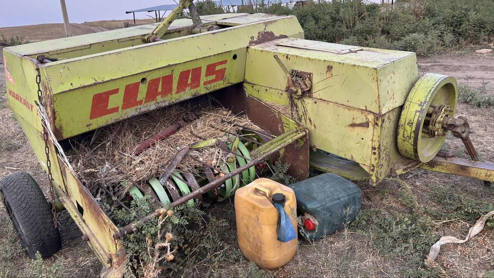 Мтз 80 и пресс класс маркант 50