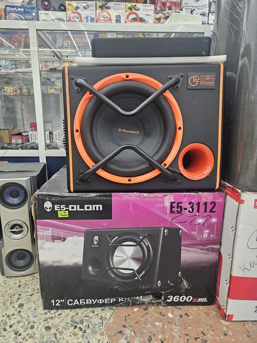 Сабвуфер автомобильная