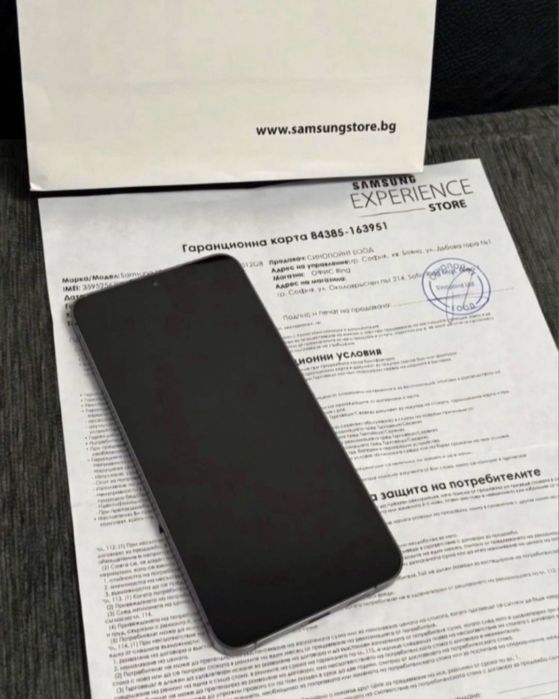 512GB Samsung S24 Plus Experience Store Гаранция 2026 S24+ Gray / Сив