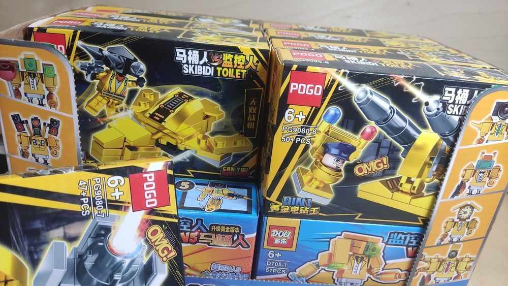 Лего скибиди туалет