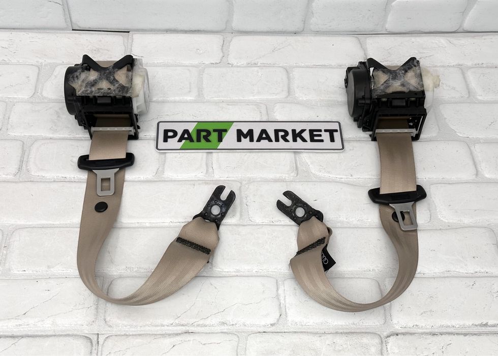 Задни колани AUDI A6 A7 C7 4G Бежови 4G8857805H