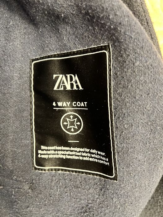 Palton barbatesc Zara