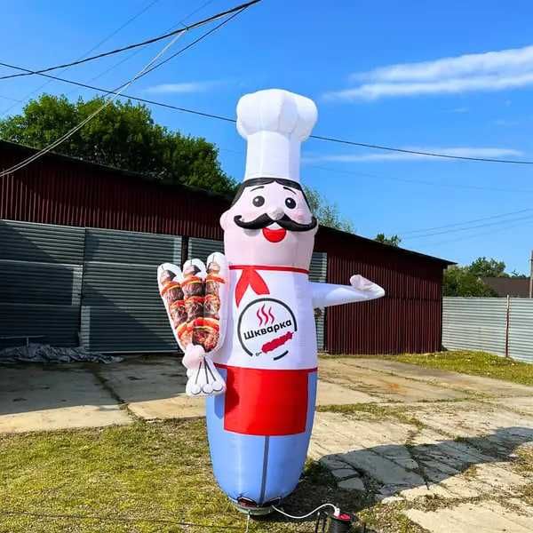 Надувные фигуры «Аэромены» и «Рукомахи»   реклама вашего бренда!